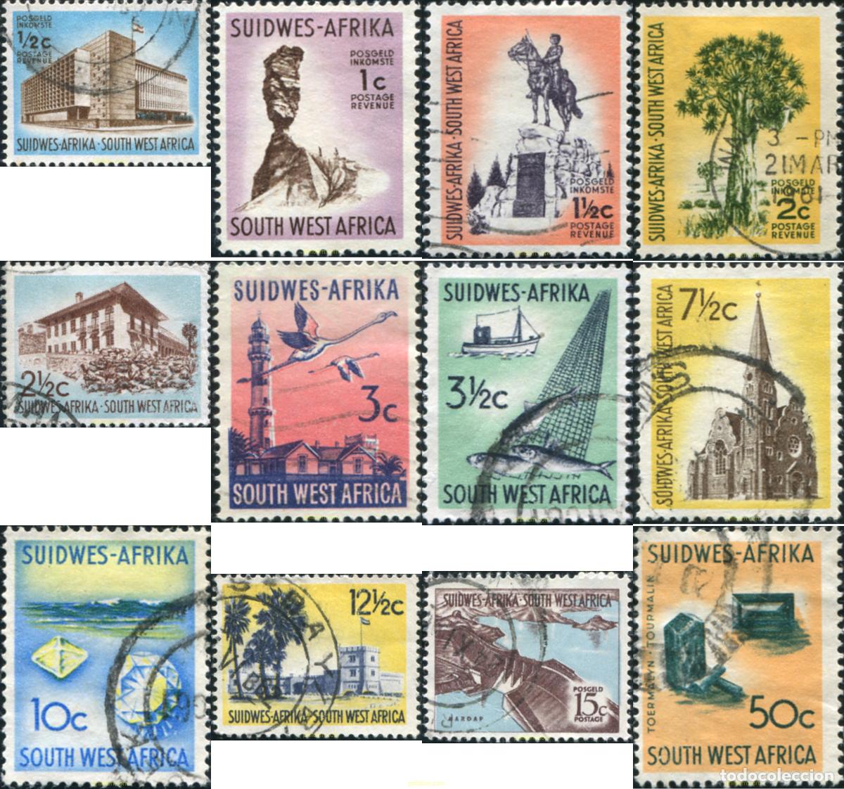 Sellos: 794823 USED SUR OESTE AFRICANO 1961 MOTIVOS VARIOS