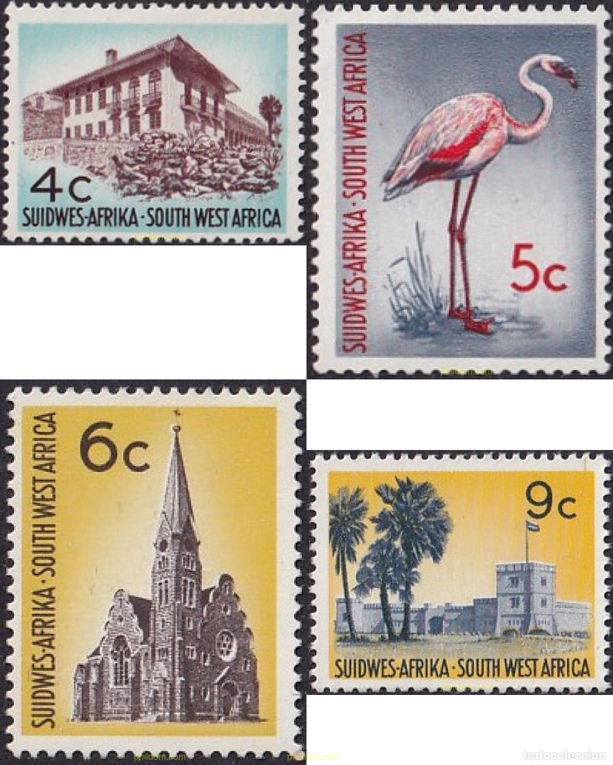Sellos: 773844 MNH SUR OESTE AFRICANO 1967 SELLOS DE 1961-62