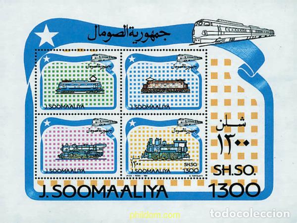 Sellos: 58940 MNH SOMALIA 1994 LOCOMOTORAS