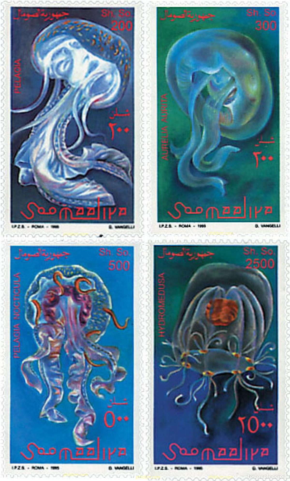 Sellos: 39397 MNH SOMALIA 1995 MEDUSAS