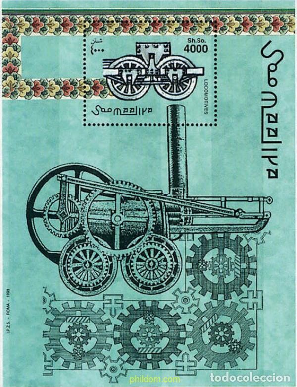 Sellos: 76637 MNH SOMALIA 1998 LOCOMOTORAS ANTIGUAS