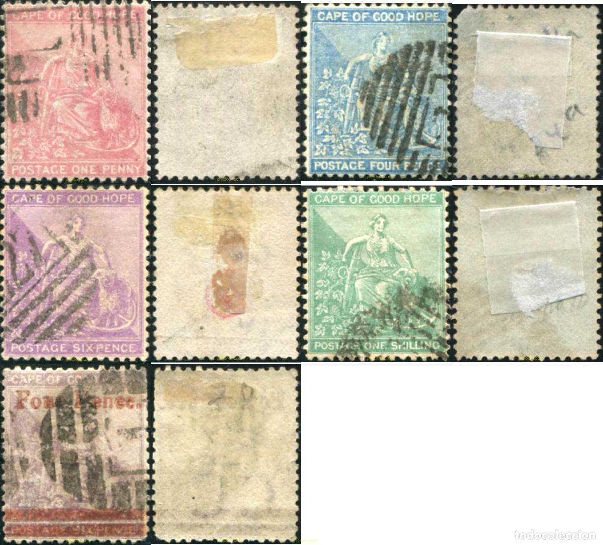 Sellos: 794869 USED CABO DE BUENA ESPERANZA 1864 ESPERANZA