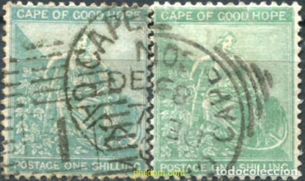 Sellos: 794872 USED CABO DE BUENA ESPERANZA 1864 ESPERANZA