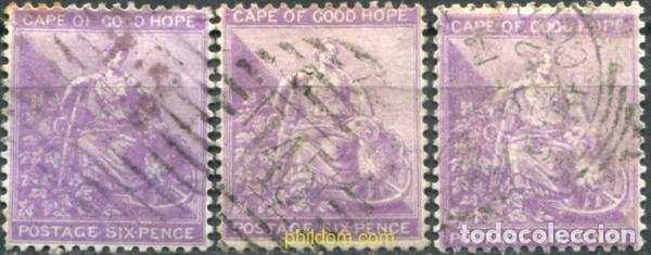 Sellos: 794871 USED CABO DE BUENA ESPERANZA 1864 ESPERANZA