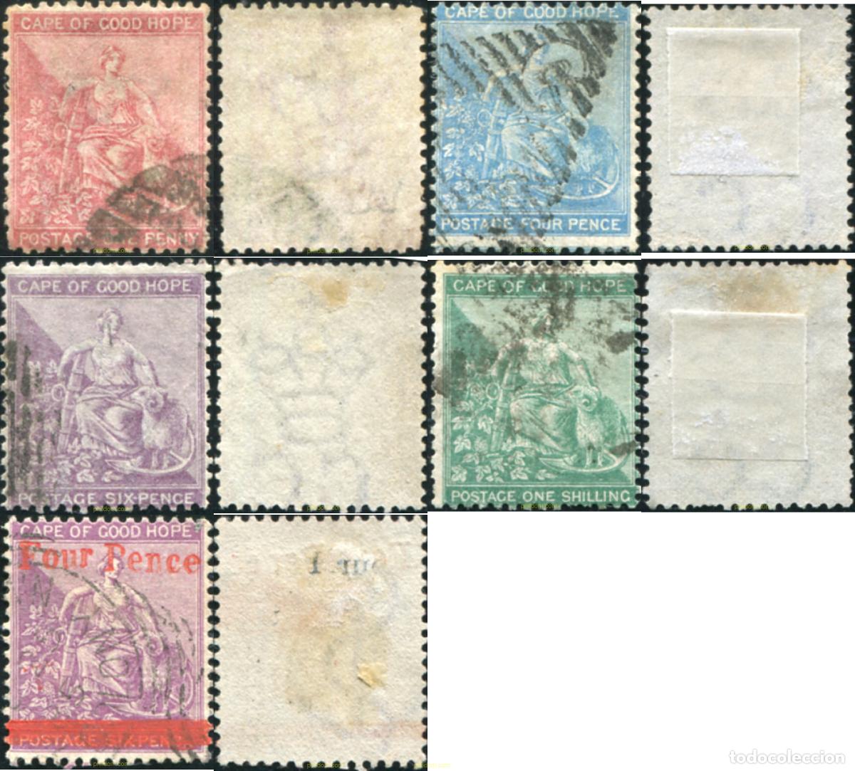Sellos: 794850 USED CABO DE BUENA ESPERANZA 1864 ESPERANZA