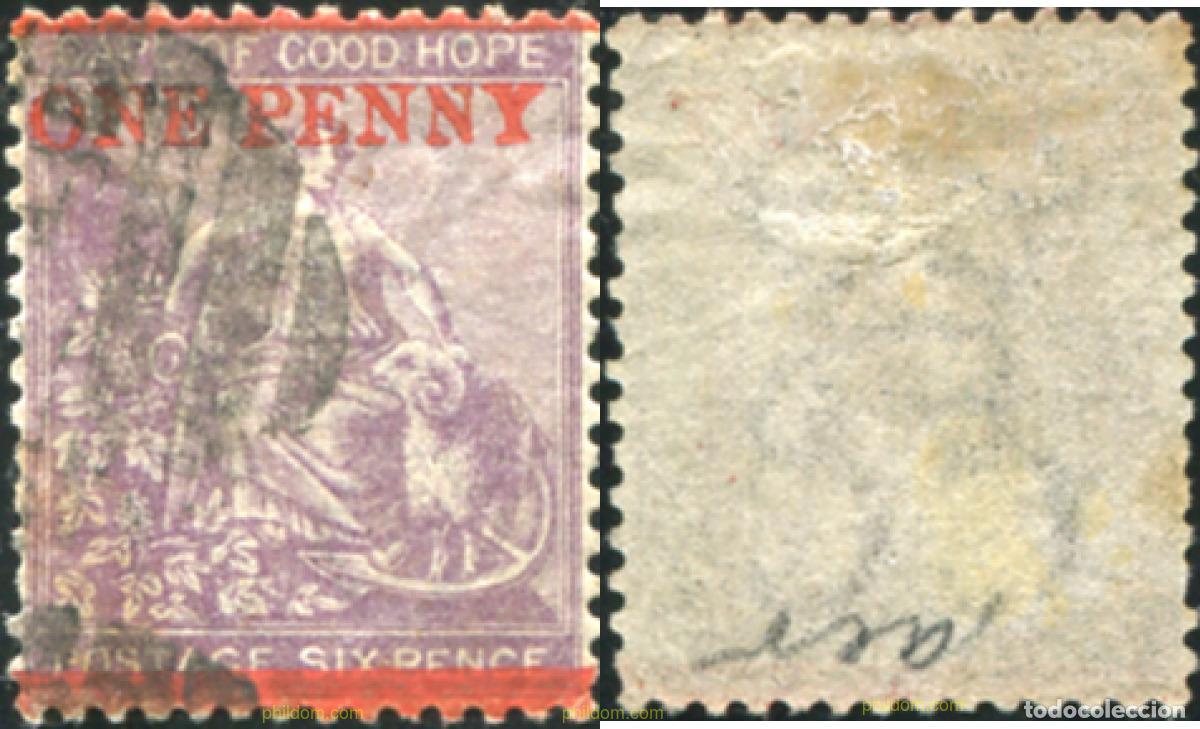 Sellos: 794886 USED CABO DE BUENA ESPERANZA 1864 ESPERANZA