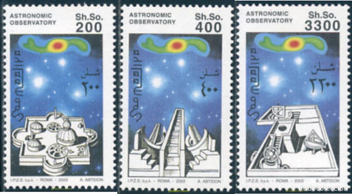 Sellos: 145374 MNH SOMALIA 2003 OBSERVATORIOS