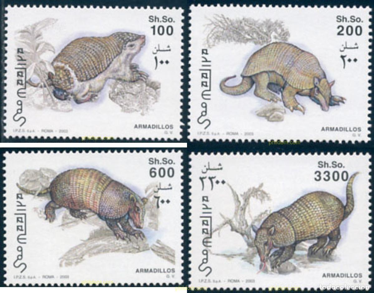 Sellos: 145375 MNH SOMALIA 2003 ARMADILLOS