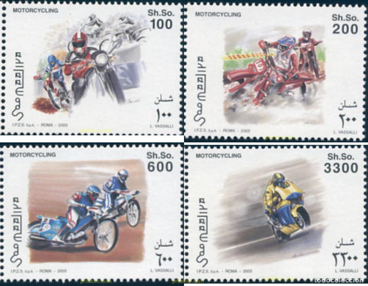 Sellos: 145381 MNH SOMALIA 2003 MOTOCICLISMO