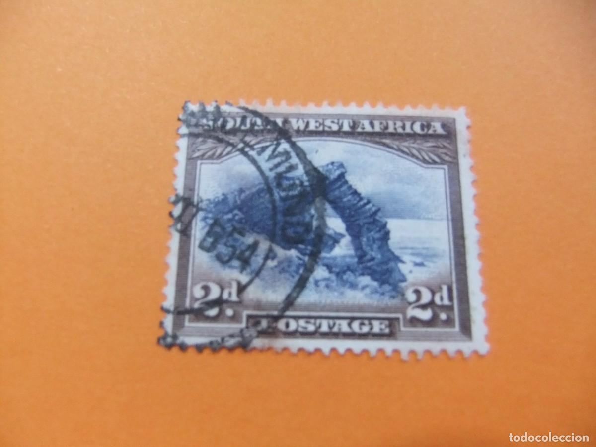 Sellos: 48 SWA SUIDWES AFRIKA - SOUTH WEST AFRICA 1931 / YVERT 104 FU