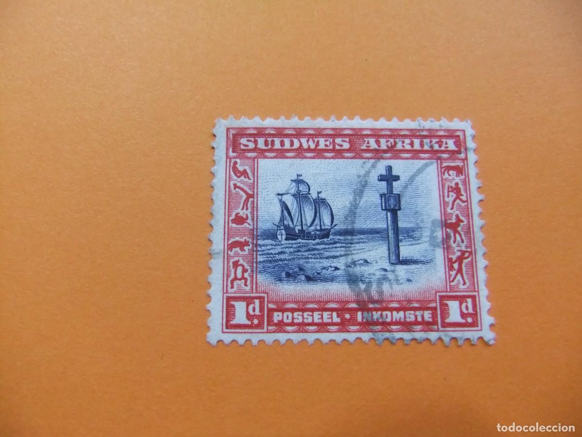 Sellos: 48 SWA SUIDWES AFRIKA - SOUTH WEST AFRICA 1931 / YVERT 115 FU