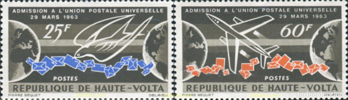 Sellos: 158551 MNH ALTO VOLTA 1964 ADMISION A LA UPU
