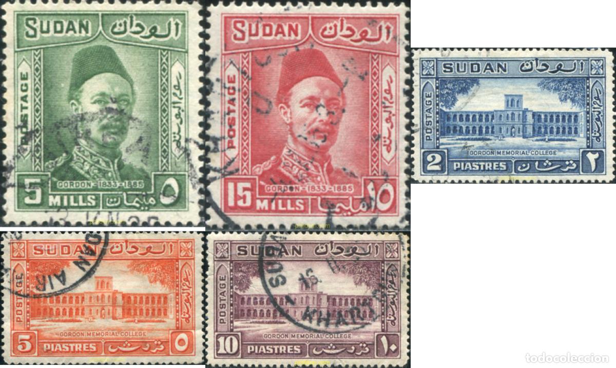 Sellos: 773614 USED SUDAN 1935 CINCUENTENARIO DE LA MUERTE DE GORDON PACHA