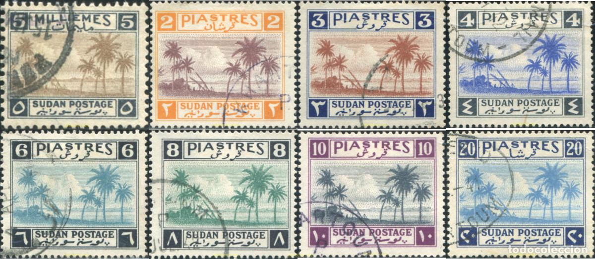 Sellos: 773627 USED SUDAN 1941 SERIE BASICA