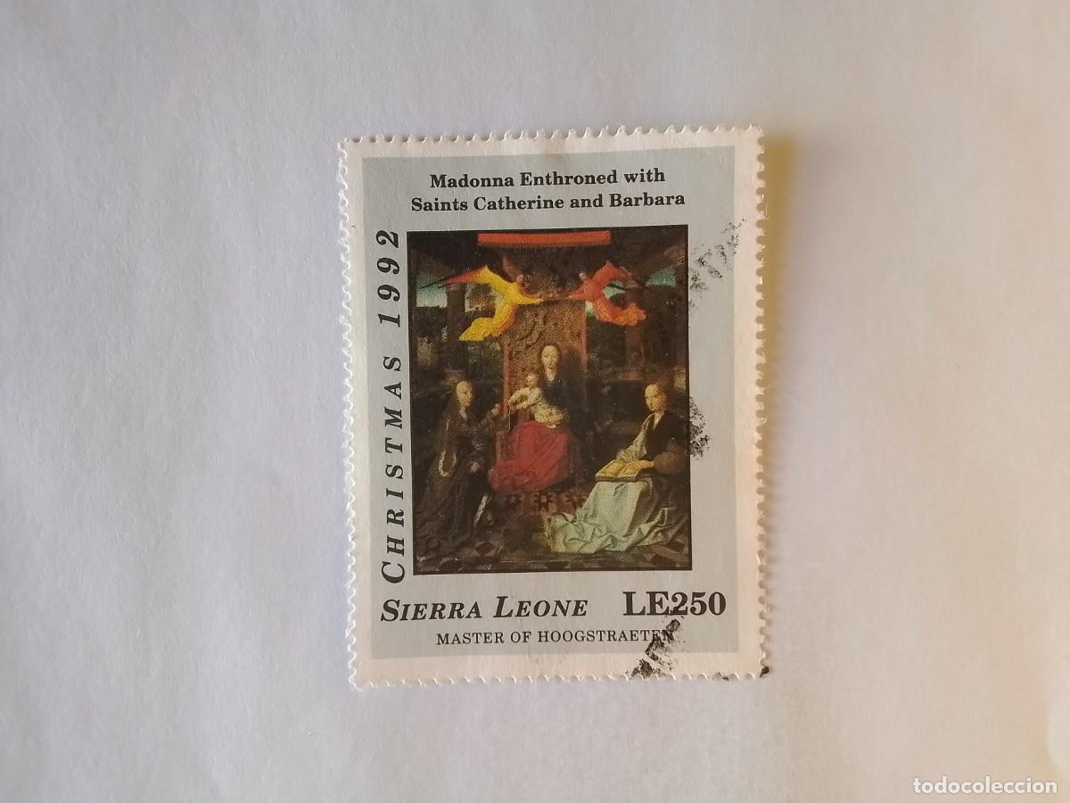 Sellos: A&Ntilde;O 1992 SIERRA LEONA SELLO USADO
