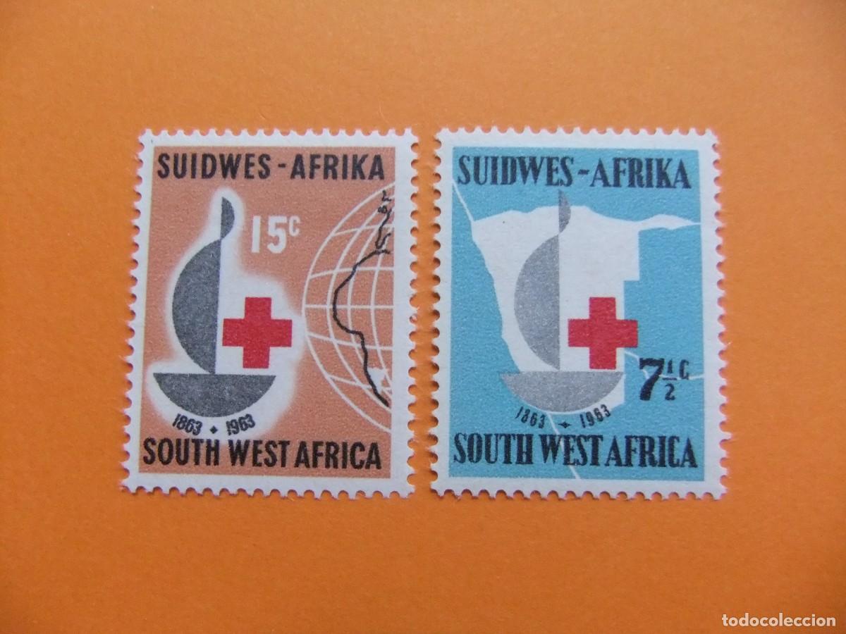 Sellos: 48 SWA SUIDWES AFRIKA - SOUTH WEST AFRICA 1963 / YVERT 273 / 274 MNH