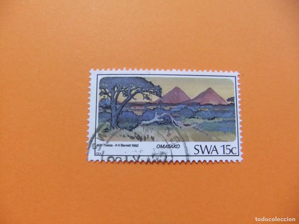 Sellos: 48 SWA SUIDWES AFRIKA - SOUTH WEST AFRICA 1982 / MONTA&Ntilde;A OMATOKO 2286m/ YVERT 482 FU