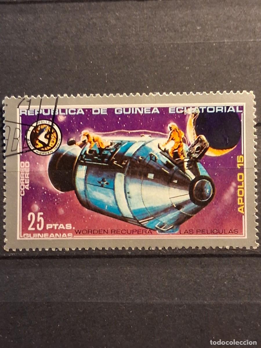 Sellos: REP&Uacute;BLICA DE GUINEA ECUATORIAL, 1972, CAT.YT. PA 1.