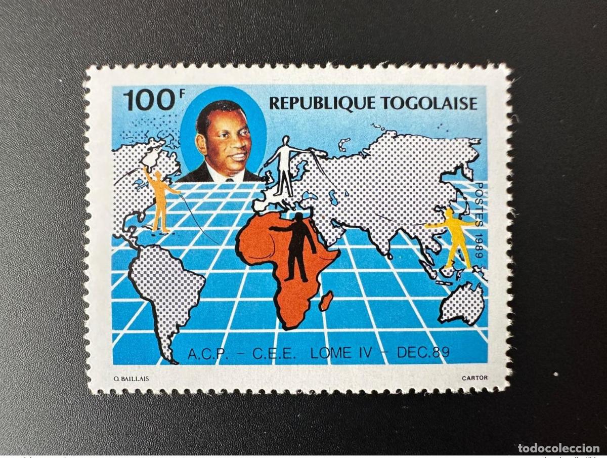Sellos: Togo 1989 Mayo 2148 Convenio de Lom&eacute; ACP CEE IV - diciembre