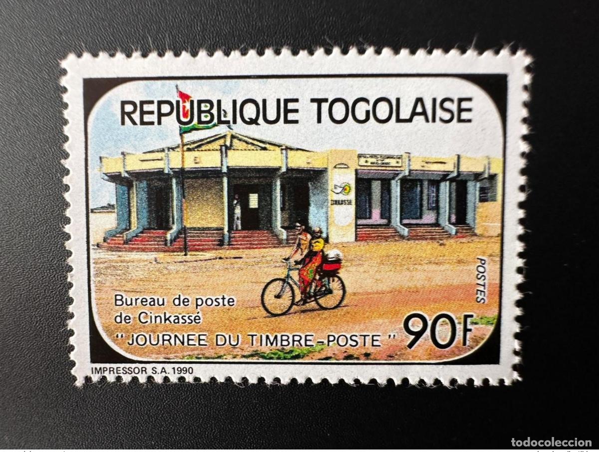 Sellos: Togo 1990 Mi. 2181 D&iacute;a del sello de bicicleta la Oficina Correos Cinkass&eacute;
