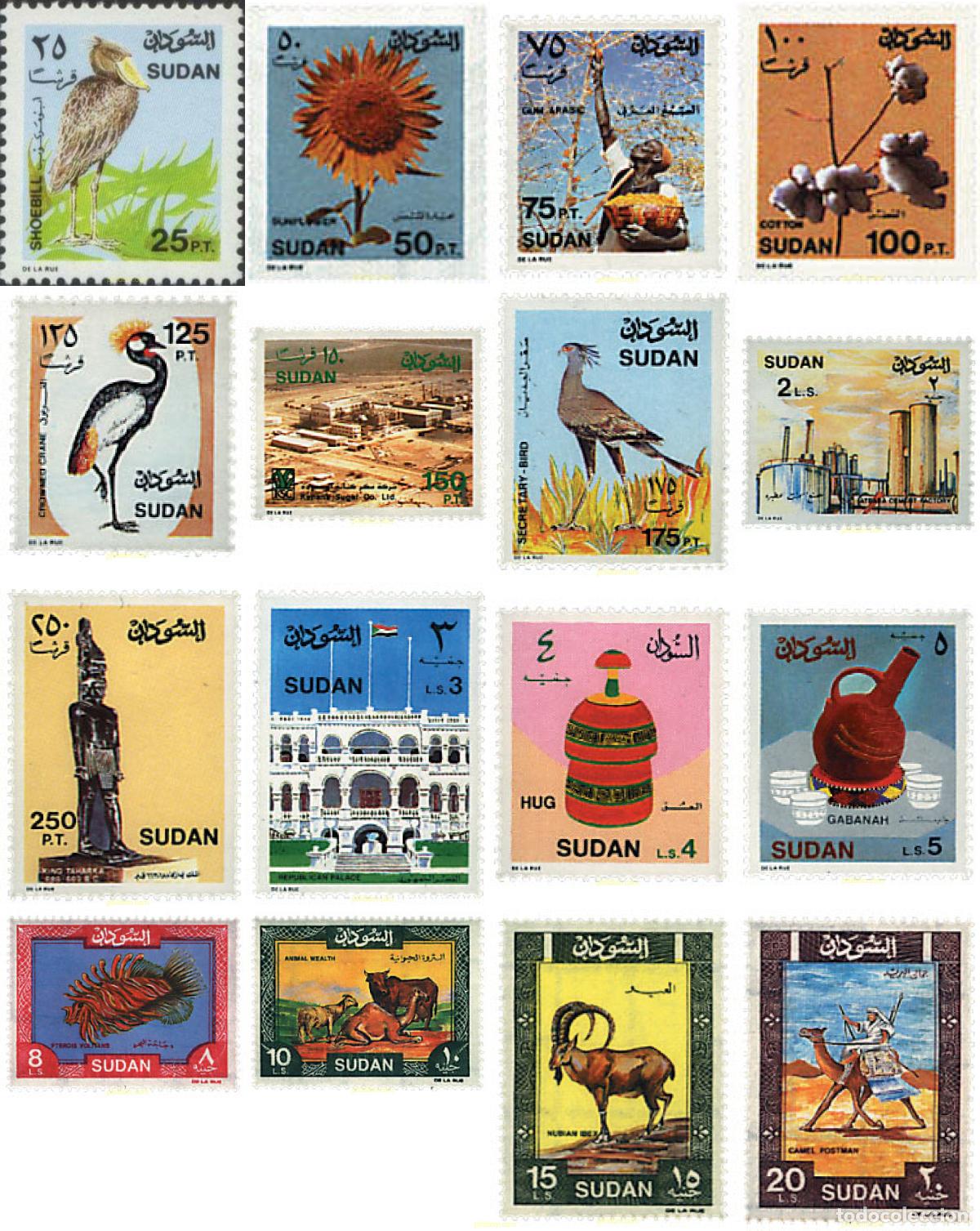 Sellos: 93664 MNH SUDAN 1991 MOTIVOS VARIOS