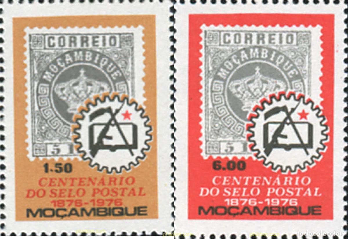 Sellos: 345792 MNH MOZAMBIQUE 1976 CENTENARIO DEL SELLO
