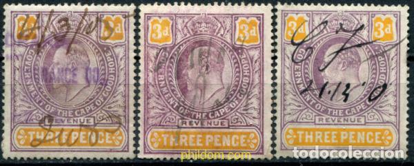 Sellos: 795165 USED CABO DE BUENA ESPERANZA 1903 SELLOS FISCALES Y NOTARIALES