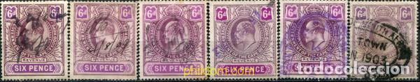 Sellos: 795166 USED CABO DE BUENA ESPERANZA 1903 SELLOS FISCALES Y NOTARIALES
