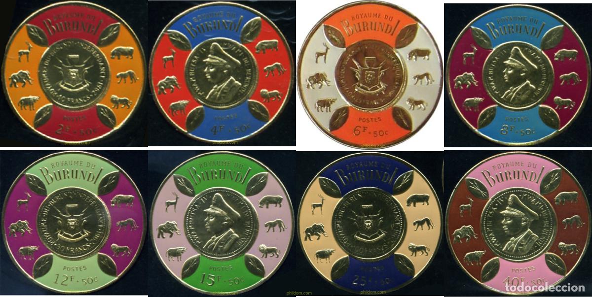 Sellos: 340113 MNH BURUNDI 1965 3 ANIVERSARIO DE LA INDEPENDENCIA