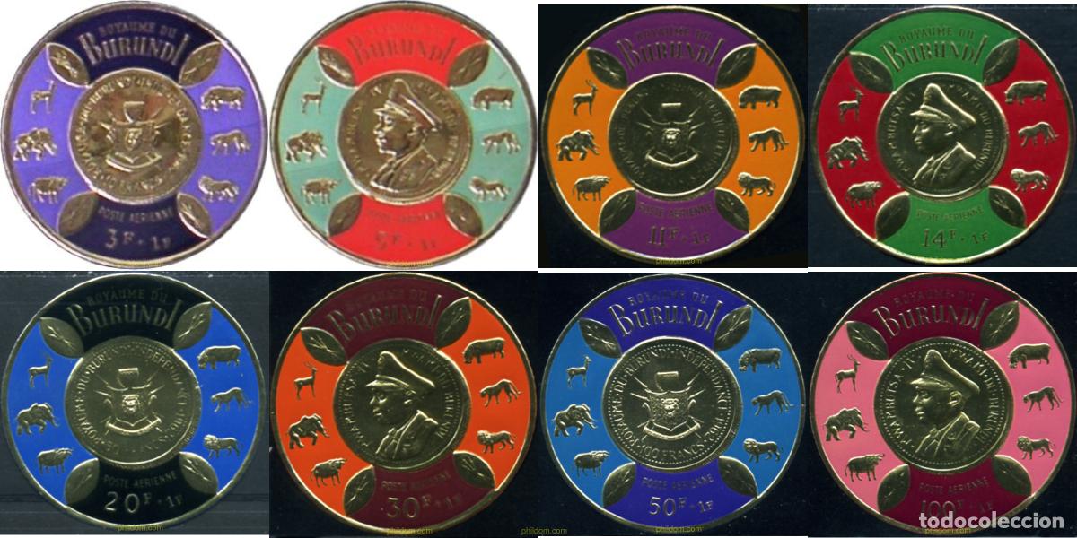 Sellos: 340115 MNH BURUNDI 1965 3 ANIVERSARIO DE LA INDEPENDENCIA