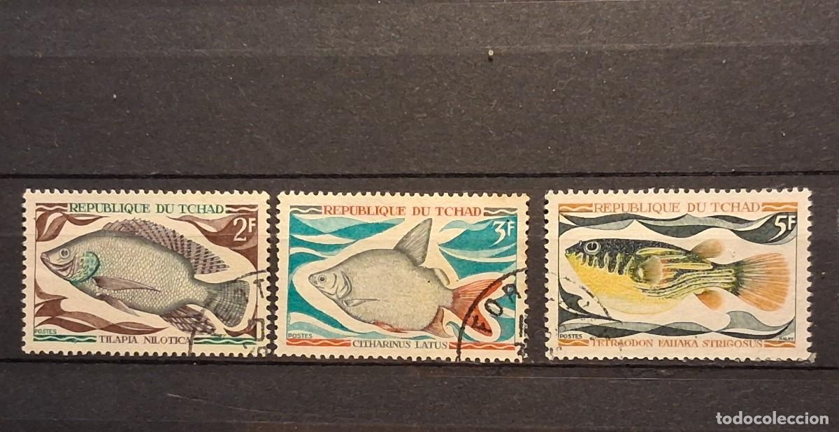 Sellos: CHAD, 1969, CAT.YT.216/218.