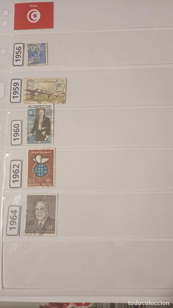 Francobolli: Sellos T&uacute;nez. A&ntilde;os 1959, 1960, 1962 y 1964