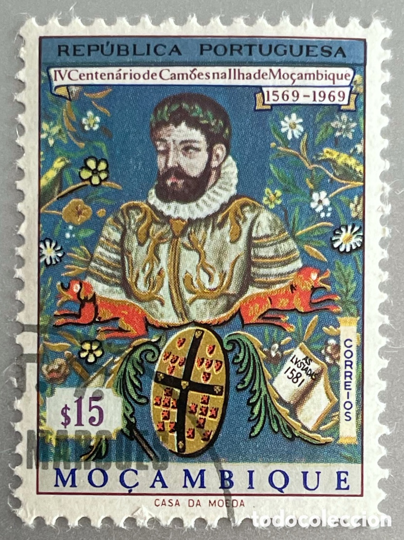 Sellos: Mozambique. Centenario Camoes. 1969