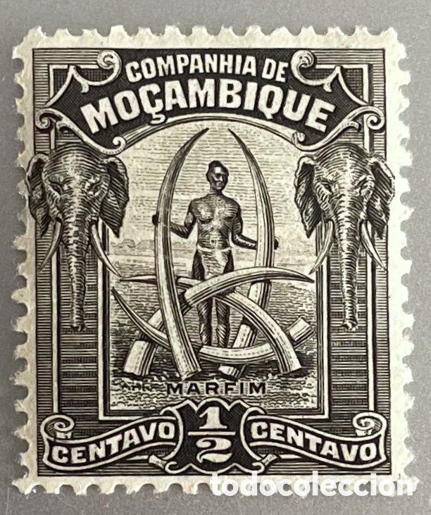 Sellos: Mozambique. Compa&ntilde;&iacute;a. Motivos locales. 1918-1925