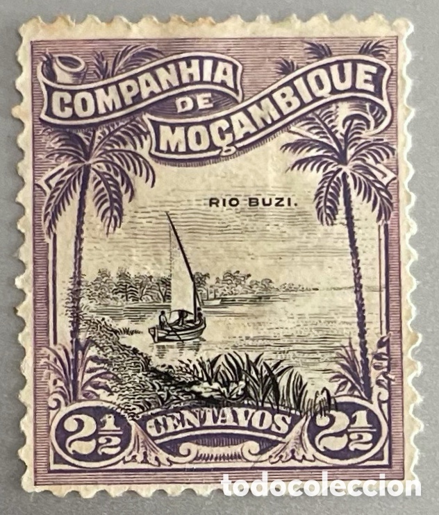 Sellos: Mozambique. Compa&ntilde;&iacute;a. Motivos locales. 1918-1925