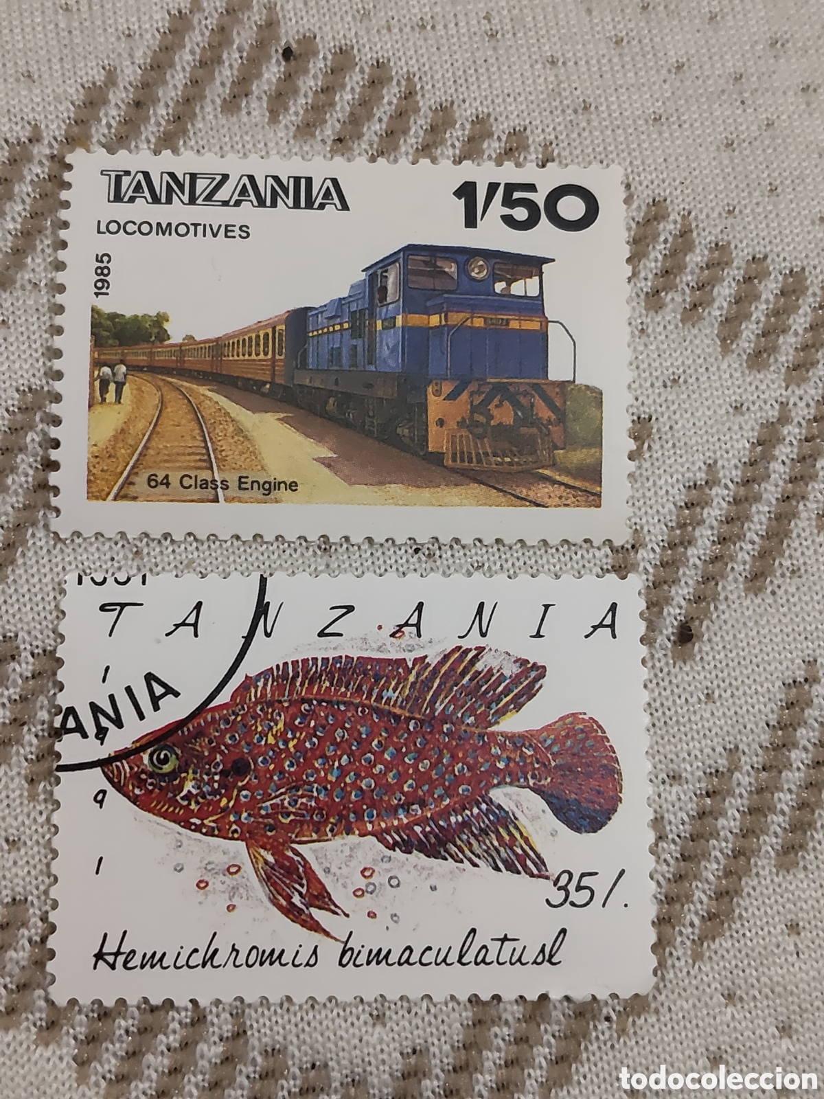 Sellos: 2 sellos de Tanzania muy buenos