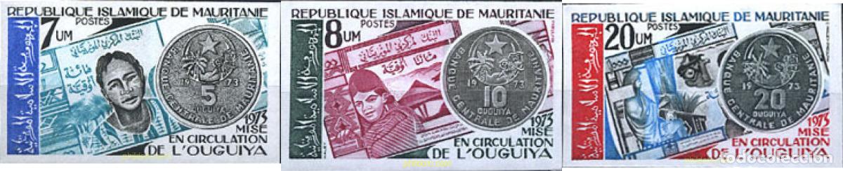 Sellos: 192793 MNH MAURITANIA 1974 MONEDAS
