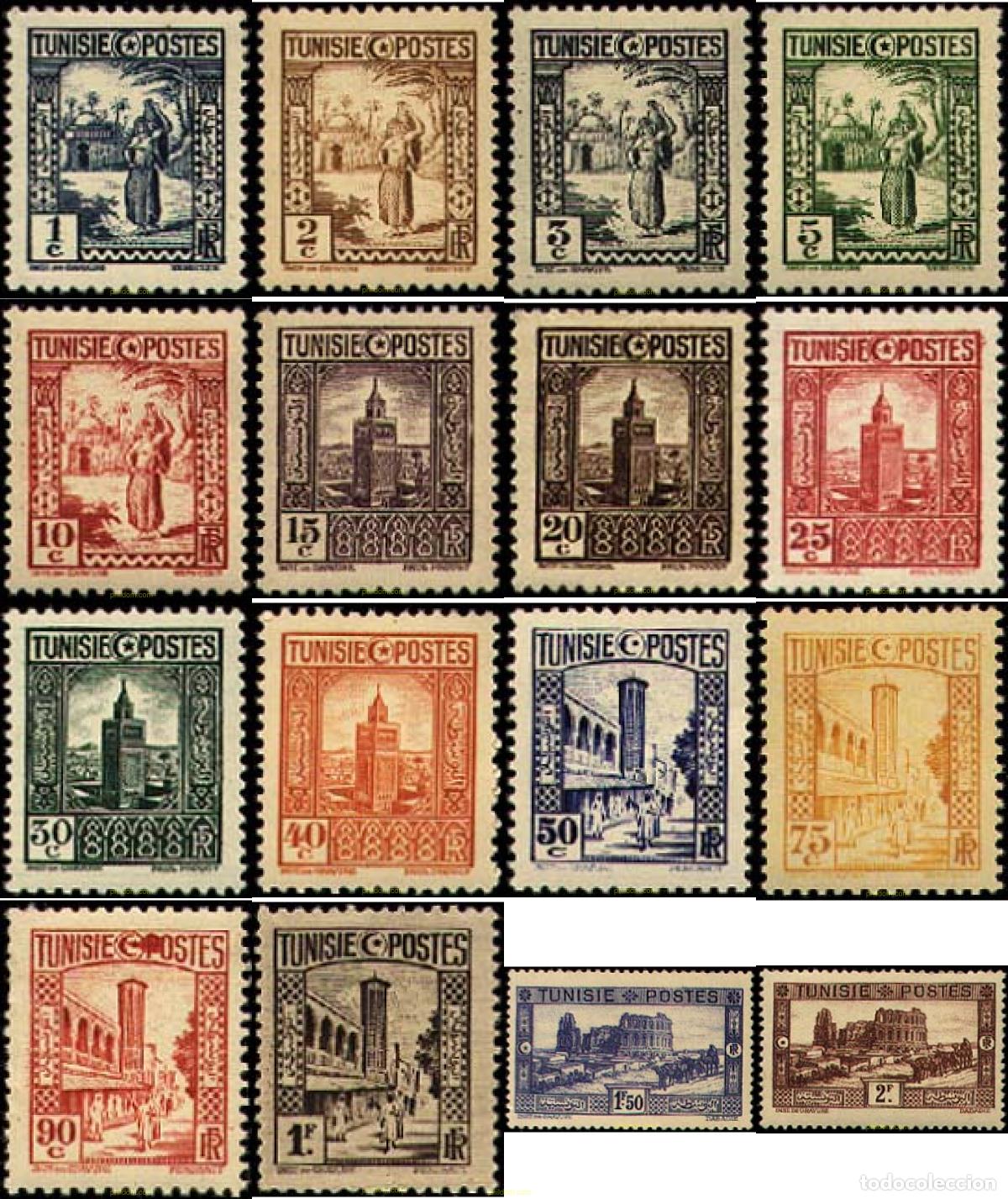 Sellos: 654354 MNH TUNEZ 1931 PAISAJES