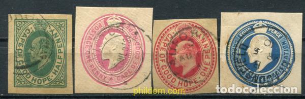 Sellos: 795162 USED CABO DE BUENA ESPERANZA 1902 ENTEROS POSTALES