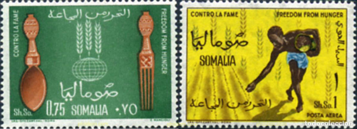 Sellos: 363249 MNH SOMALIA 1963 CENTRA EL HAMBRE