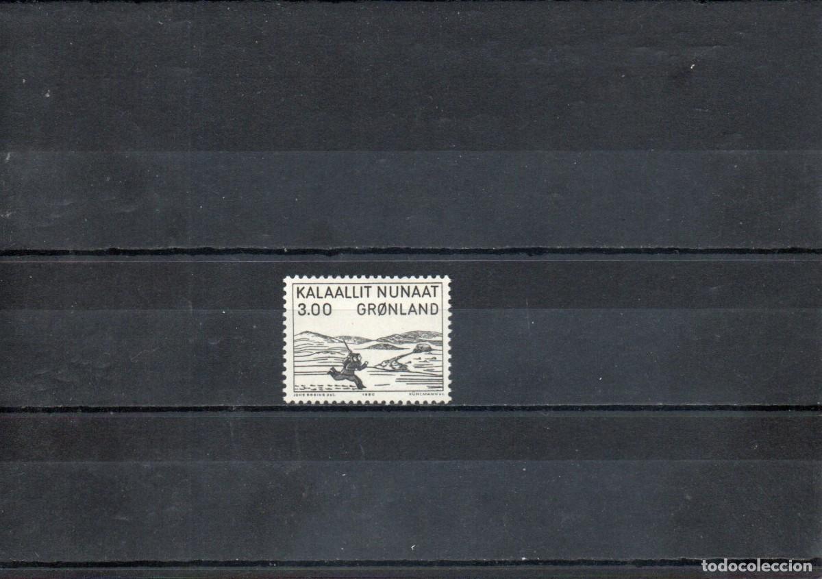 Sellos: GROELANDIA. A&Ntilde;O 1980. ARTE.