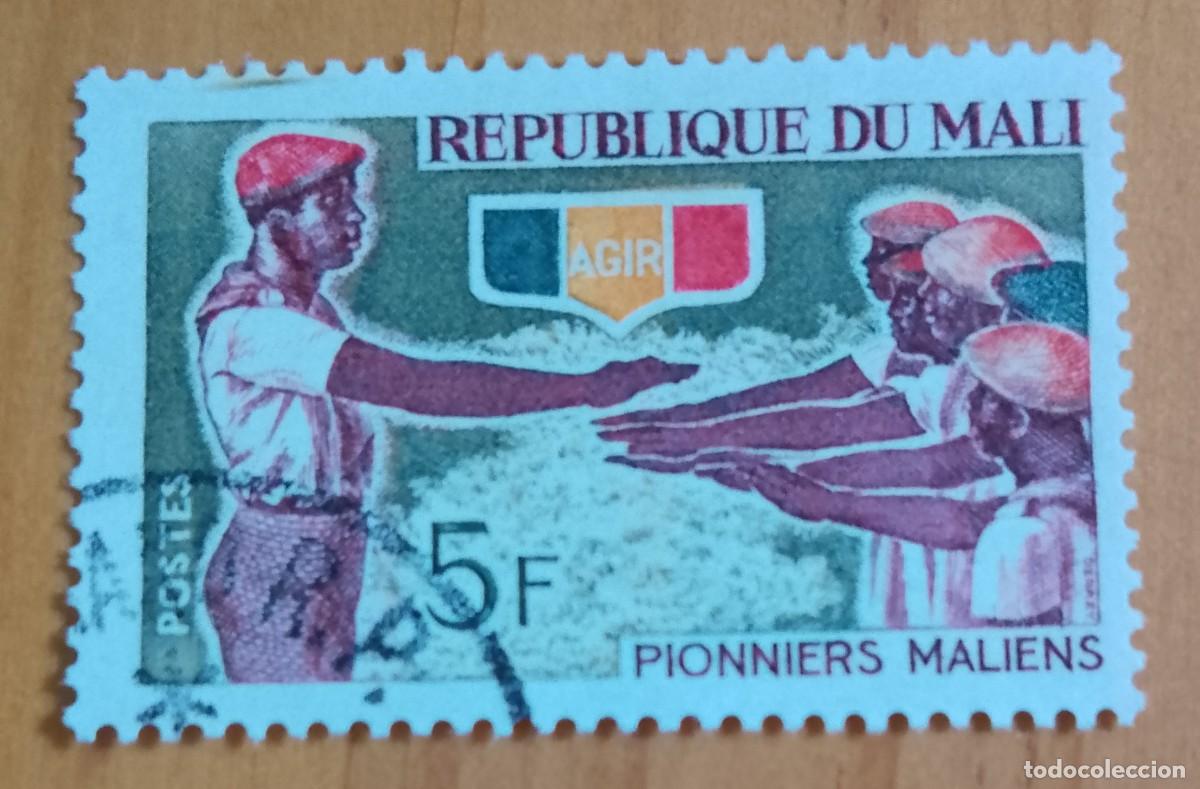 Sellos: MALI - 5 F - PIONEROS, MOVIMIENTO SCOUTS, AGIR, 1966 - VER DESCRIPCI&Oacute;N