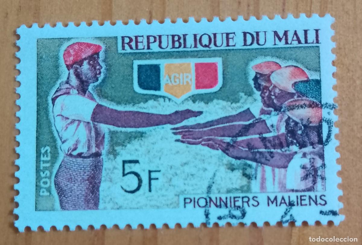 Sellos: MALI - 5 F - PIONEROS, MOVIMIENTO SCOUTS, AGIR, 1966 - VER DESCRIPCI&Oacute;N