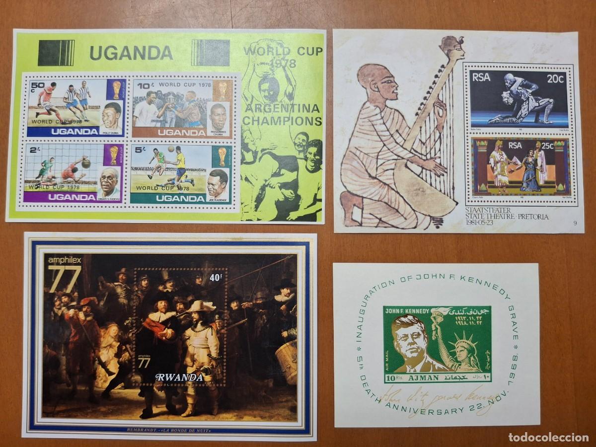 Timbres: HB190 HOJITAS BLOQUE de AFRICA en NUEVO ideal para tematicas (leer descripcion)