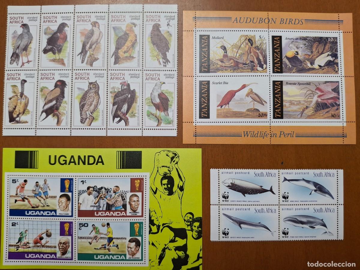 Timbres: HB192 HOJITAS BLOQUE de AFRICA en NUEVO ideal para tematicas (leer descripcion)