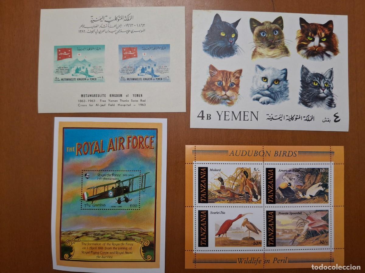 Timbres: HB196 HOJITAS BLOQUE de AFRICA en NUEVO ideal para tematicas (leer descripcion)
