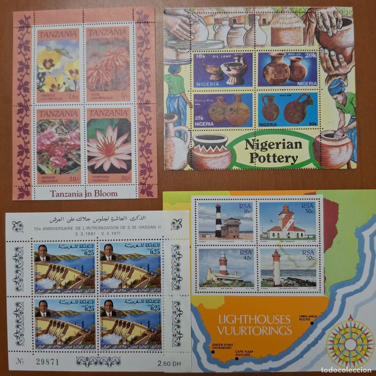 Timbres: HB199 HOJITAS BLOQUE de AFRICA en NUEVO ideal para tematicas (leer descripcion)