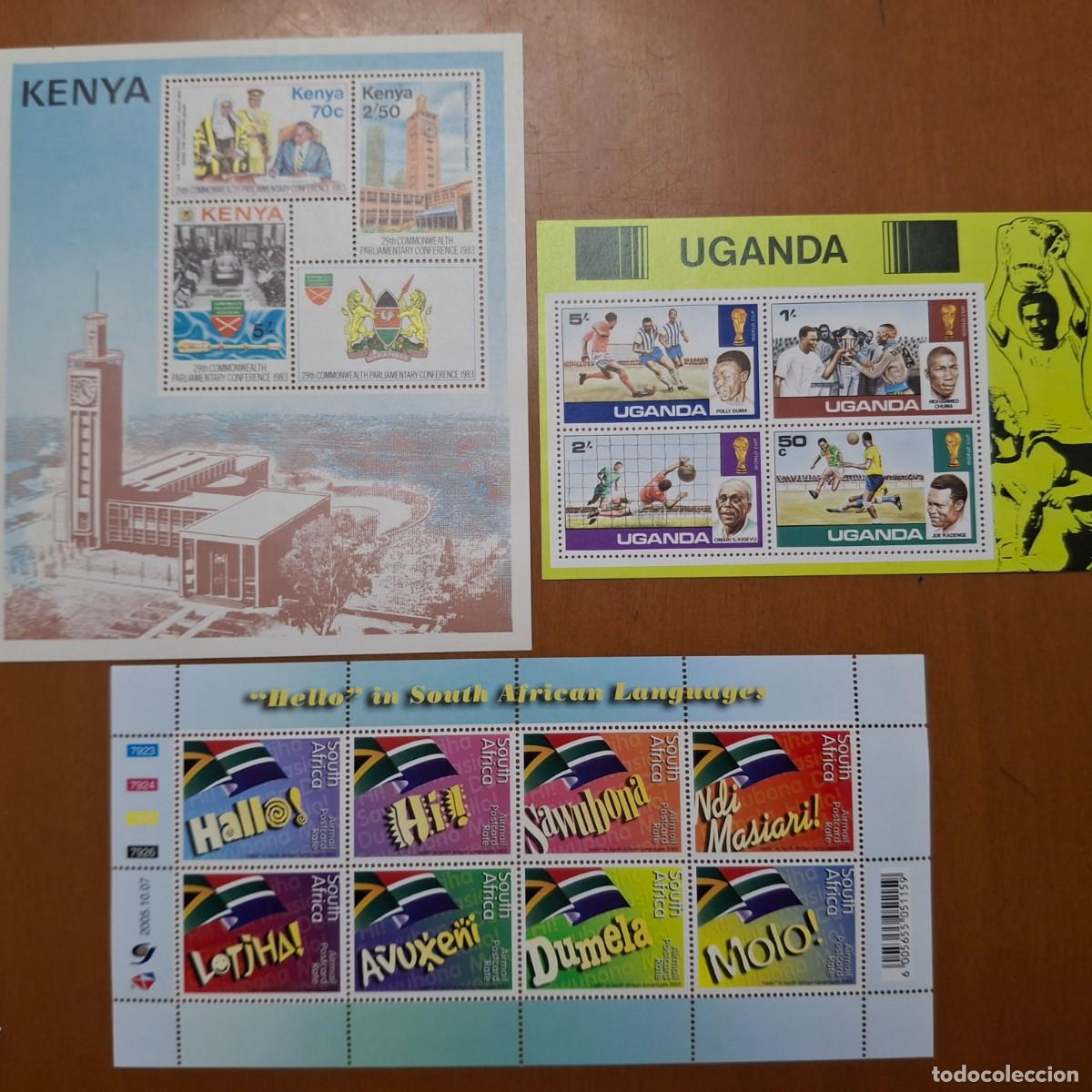 Timbres: HB200 HOJITAS BLOQUE de AFRICA en NUEVO ideal para tematicas (leer descripcion)