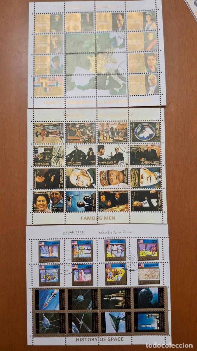 Briefmarken: HB220 HOJITAS BLOQUE de AFRICA en usado ideal para tematicas (leer descripcion)