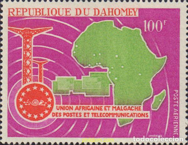 Sellos: 600249 MNH DAHOMEY 1967 TELECOMUNICACIONES